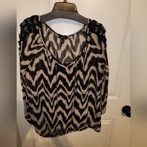Print blouse